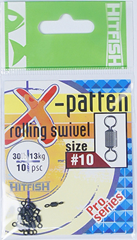 картинка X-patten rolling swivel  от производителя Hitfish
