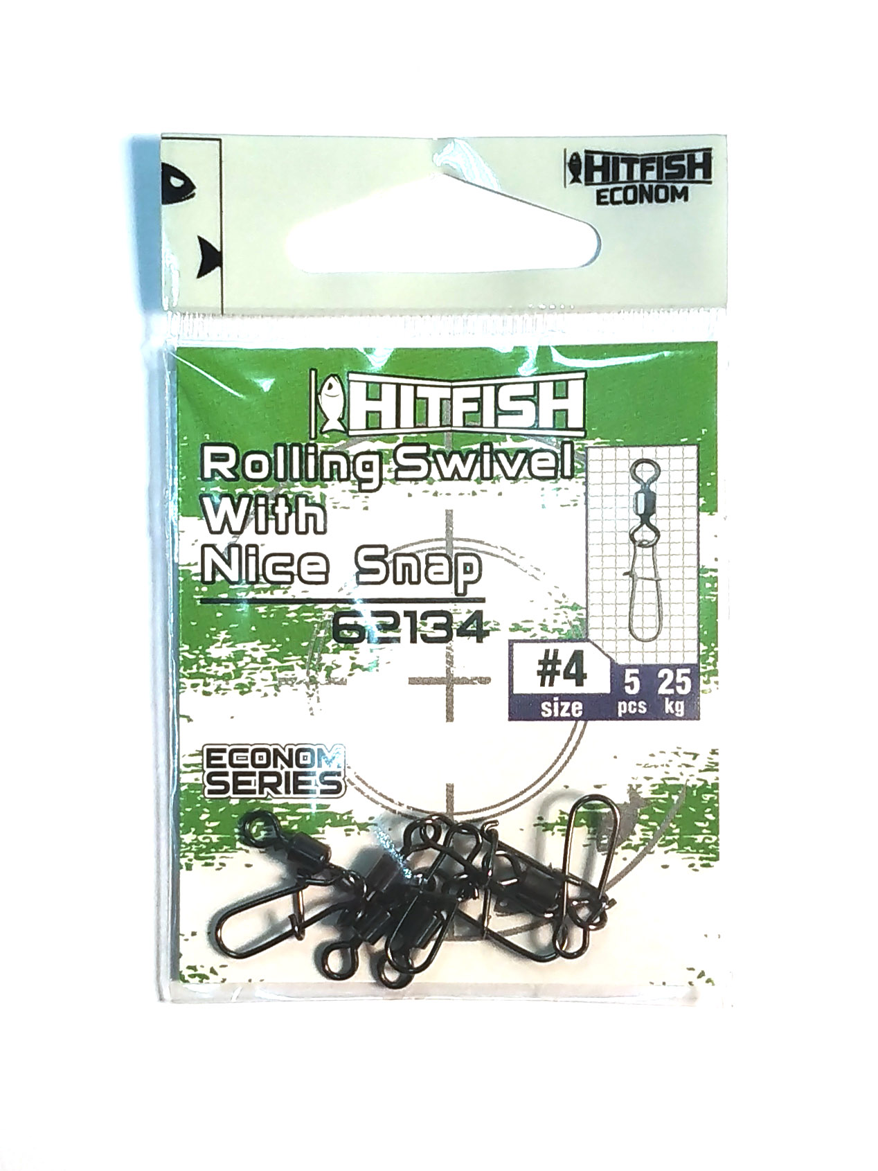 картинка  Rolling Swivel With NiceSnap 62134 от производителя Hitfish
