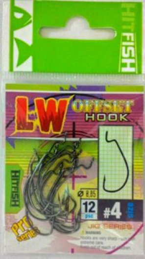 картинка Offset Hook HITFISH LW Offset Hook от производителя Hitfish