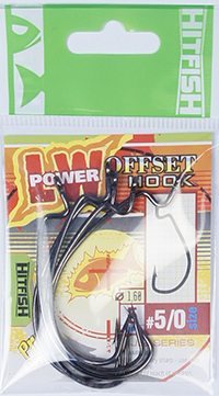 картинка Офсетный крючок HITFISH LW Power Offset Hook  от производителя Hitfish