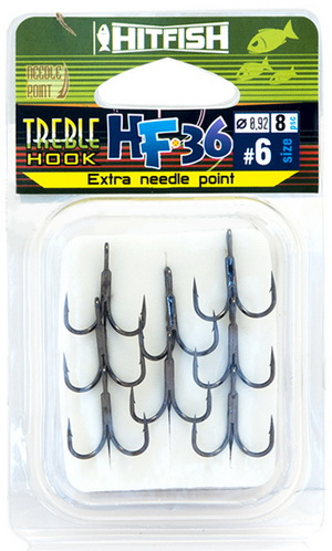 картинка Treble hook HITFISH HF-36 от производителя Hitfish
