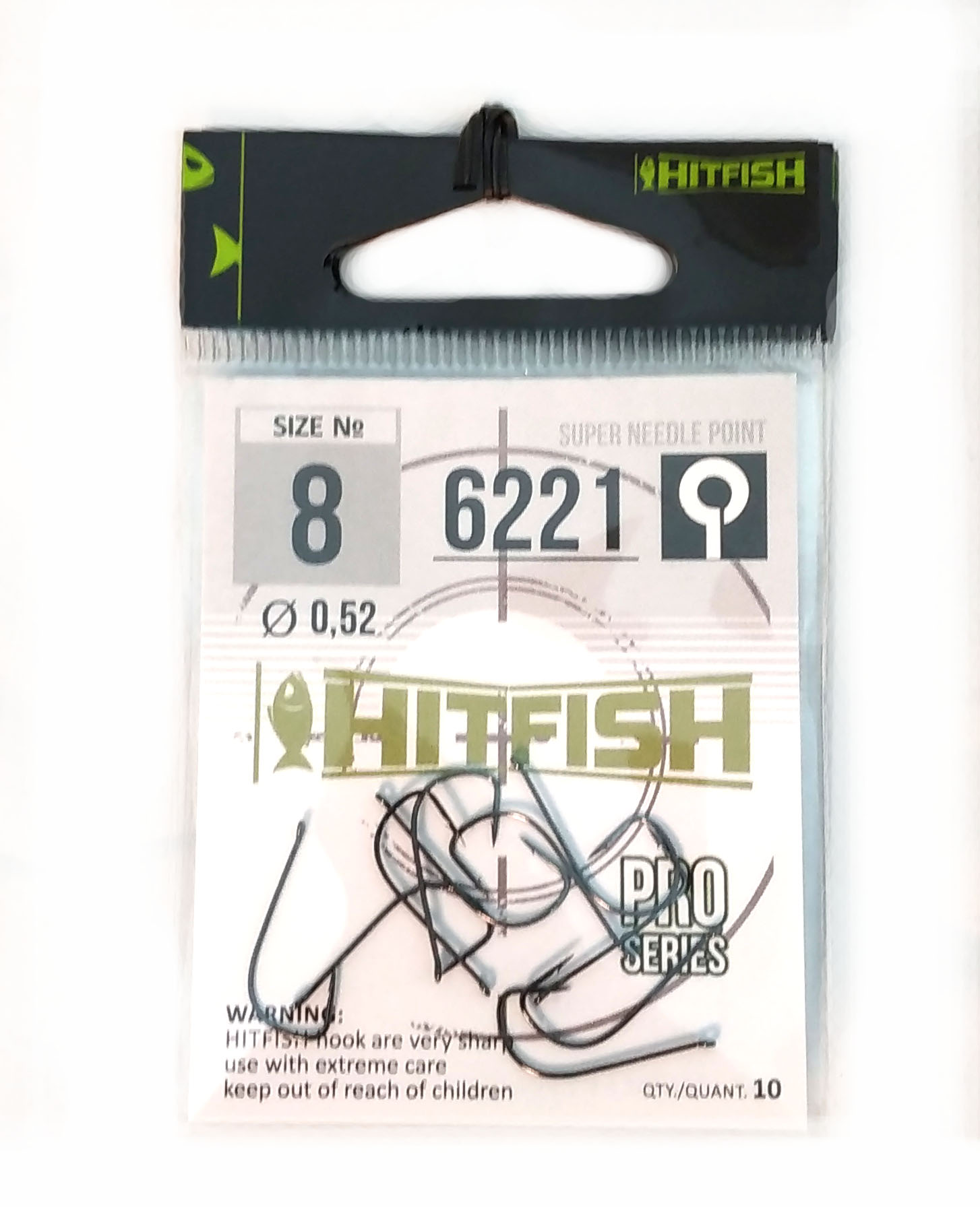картинка Одинарный крючок HITFISH 6221 от производителя Hitfish