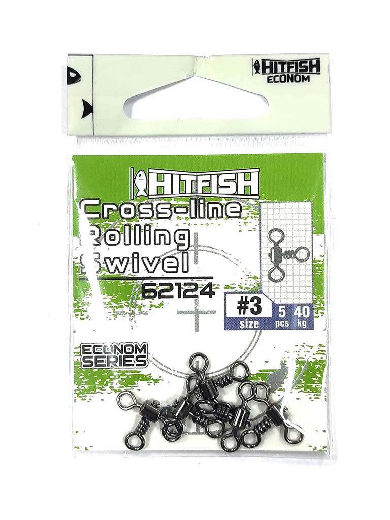 картинка Cross-line Rolling Swivel 62124 от производителя Hitfish