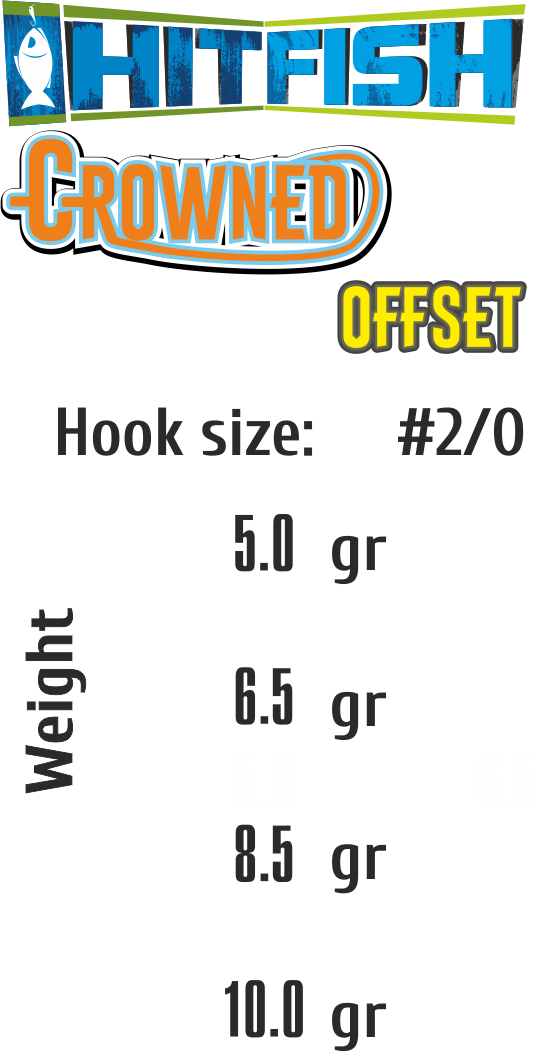 картинка HITFISH Crowned offset от производителя Hitfish