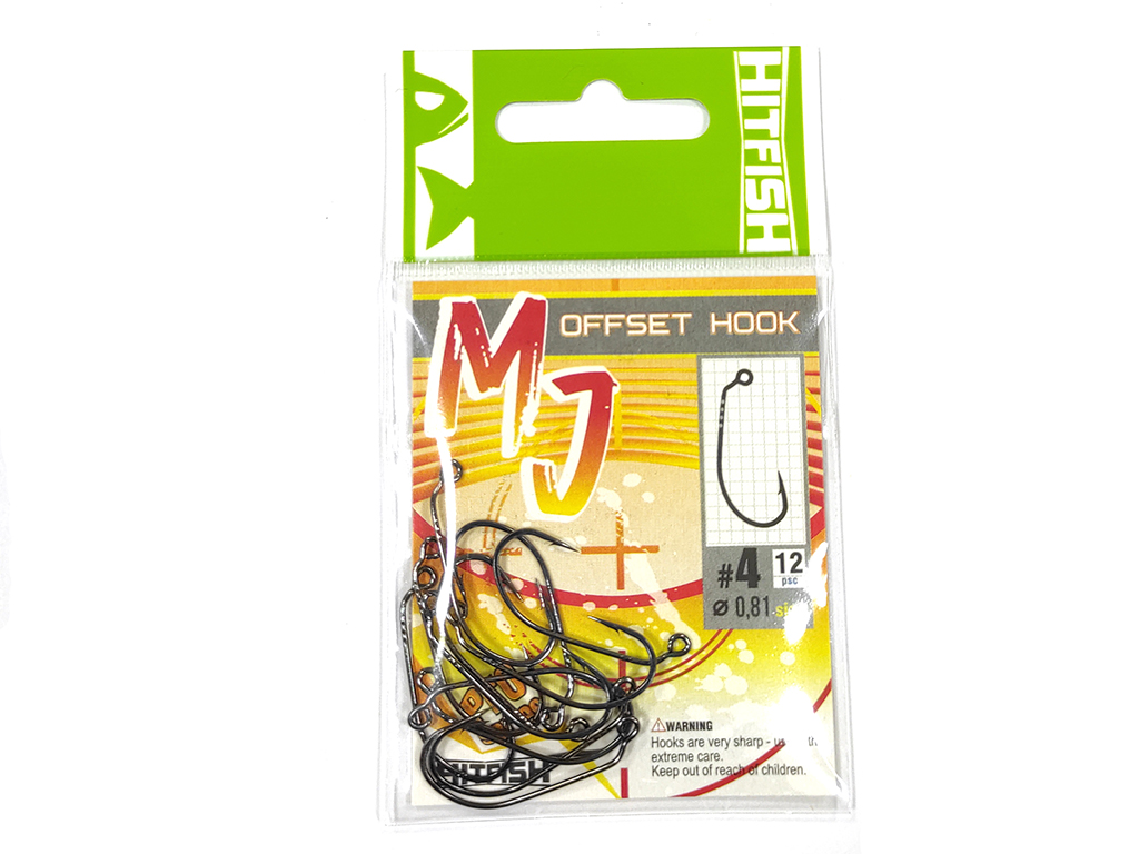 картинка Офсетный крючок HITFISH MJ offset hook от производителя Hitfish