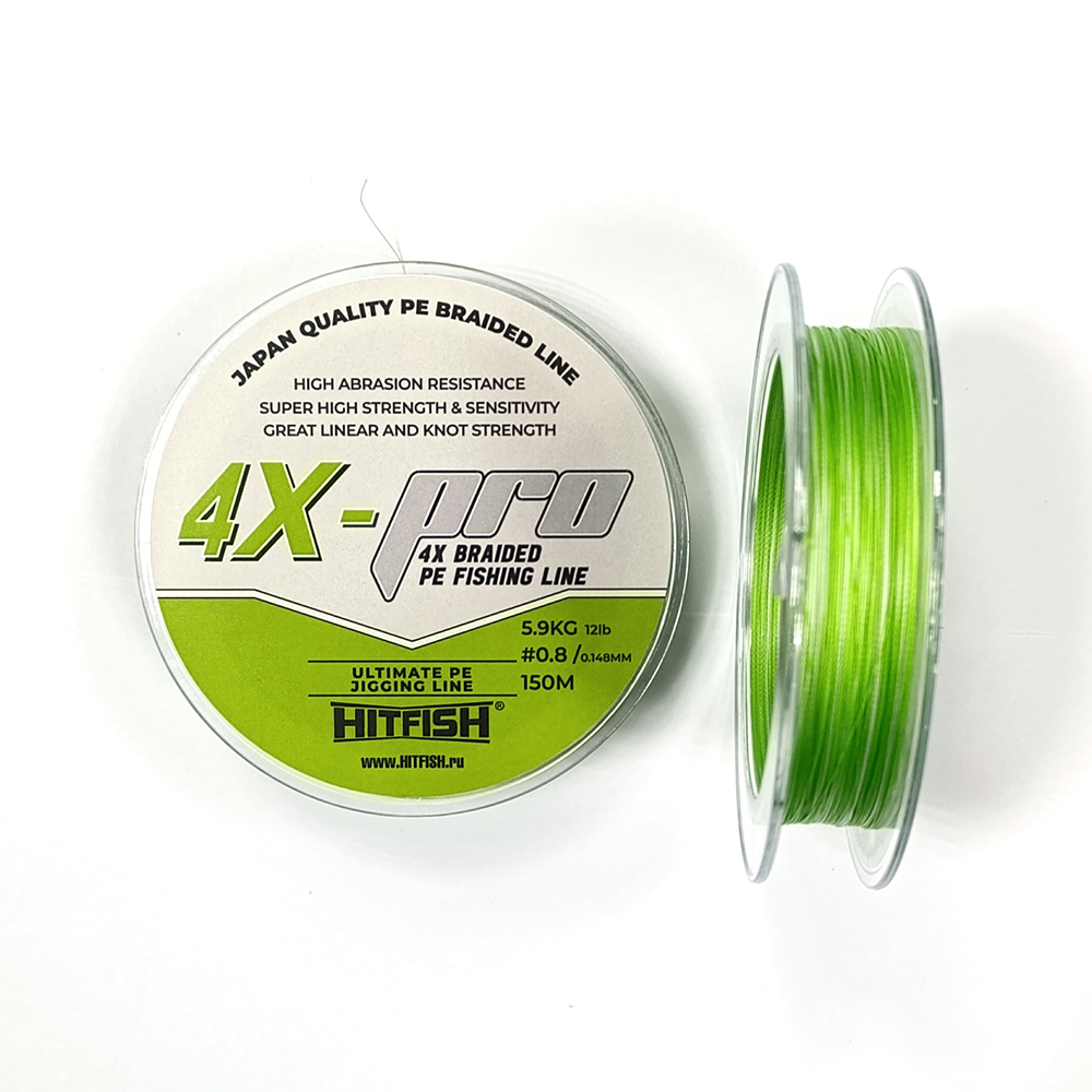 картинка Плетеный шнур HITFISH 4X-PRO от производителя Hitfish
