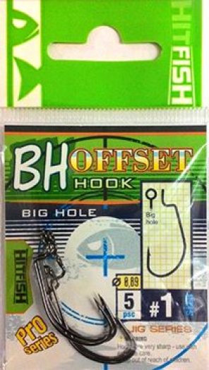 картинка HITFISH BH Offset hooks от производителя Hitfish