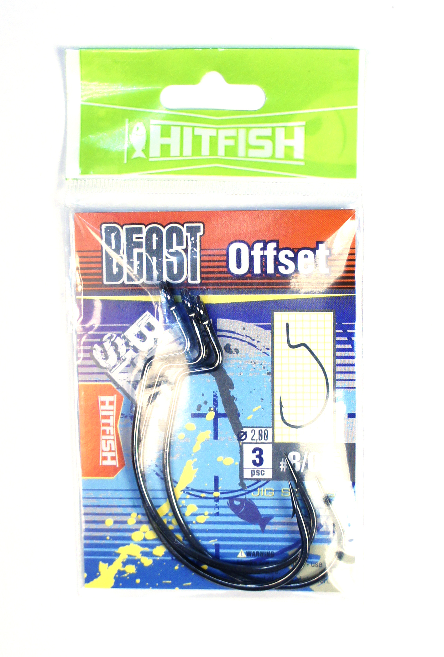 картинка Офсетный крючок HITFISH Beast Offset от производителя Hitfish