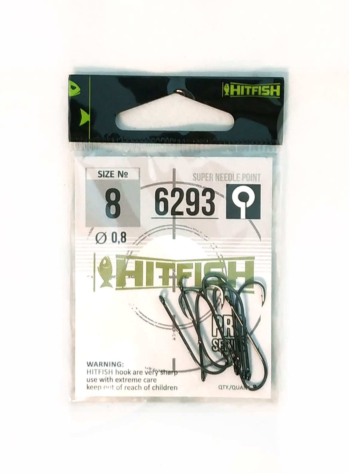 картинка Одинарный крючок HITFISH 6293 от производителя Hitfish