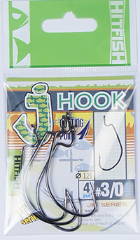 картинка Офсетный крючок HITFISH J-Hook  от производителя Hitfish