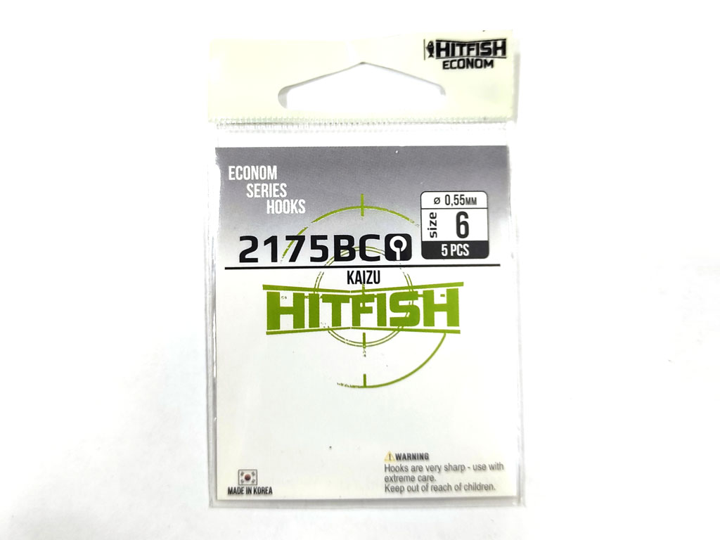 картинка Крючок HITFISH Econom Series Hook - 2175 Kaizu от производителя Hitfish