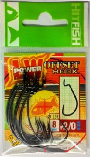 картинка Offset Hook HITFISH LW Power Offset Hook  от производителя Hitfish