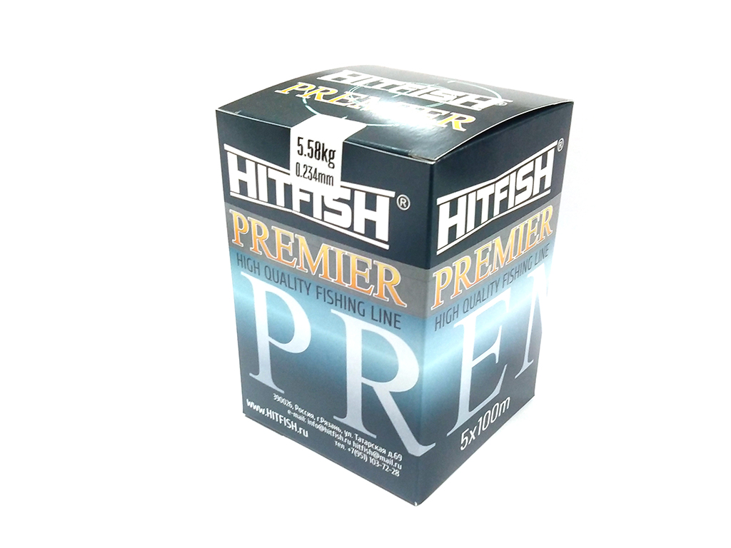 картинка Монофильная леска HITFISH Premier 100m от производителя Hitfish