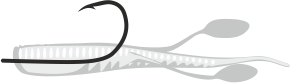 картинка Одинарный крючок HITFISH Direct  Single Hook от производителя Hitfish