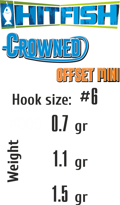 картинка HITFISH Crowned offset mini от производителя Hitfish