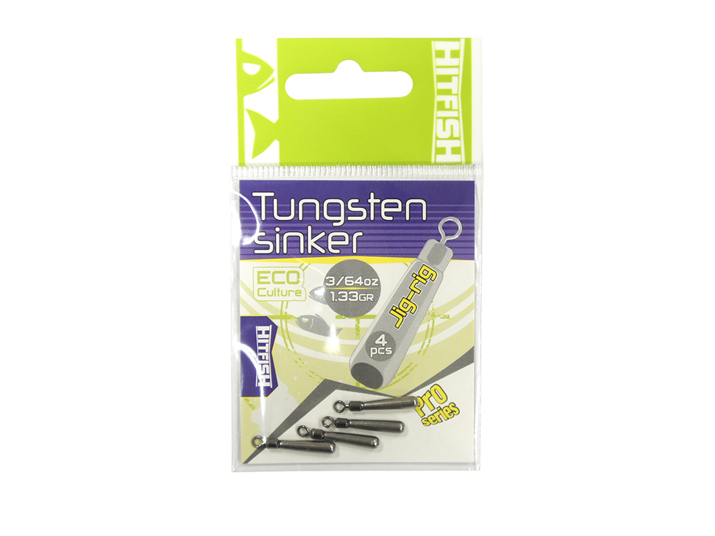 картинка Вольфрамовый груз Tungsten Sinker Jig-Rig от производителя Hitfish